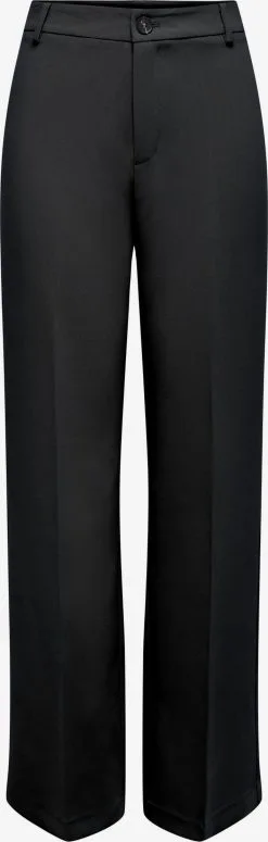 ONLY Broeken Regular Pantalon FLAX Dames Zwart