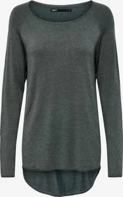 ONLY Fijngebreide Truien Trui Mila Dames Smaragd