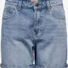 ONLY Denim Shorts Regular Jeans Phine Dames Blauw