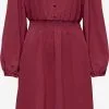 ONLY Blousejurken Blousejurk Mette Dames Rood