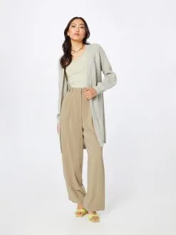 ONLY Vesten Gebreid Vest MATILDA Dames Lichtgrijs -ONLY Elegant winkel 5015e810f6c4968309b8c342d861ca96