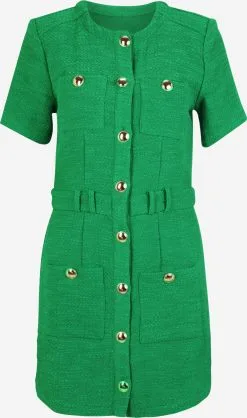 ONLY Blousejurken Blousejurk AUBURN ARIZA Dames Grasgroen