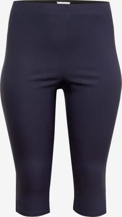 ONLY CARMAKOMA Driekwart Broeken Skinny Broek LILA Dames Navy