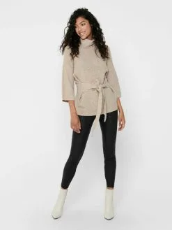 ONLY Coltruien Trui Marli Dames Lichtbruin -ONLY Elegant winkel 51313887cf0a7cc08d3f0bb8b4ad6924