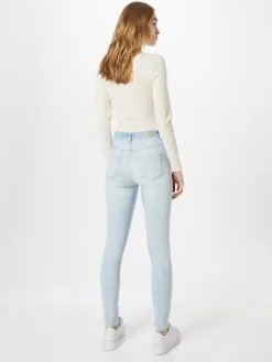 ONLY Jeans Skinny Jeans Forever Dames Lichtblauw -ONLY Elegant winkel 51d4a53fad8108e836a676f764c27c0a