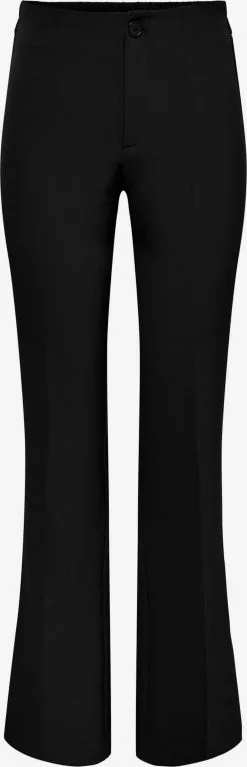 ONLY Broeken Flared Pantalon Lizzo Dames Zwart