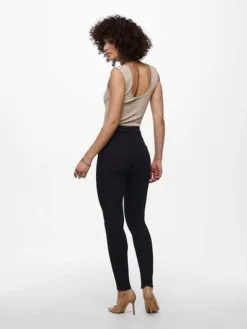 ONLY Jeans Skinny Jeans ONLWAUW Dames Zwart -ONLY Elegant winkel 5363142f2491320a33c962e32d15709c