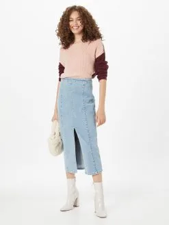 ONLY Fijngebreide Truien Trui Dames Eosine / Pastelroze -ONLY Elegant winkel 53851f1abe9fdba6836b23a7659ed31f