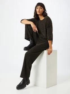 ONLY Shirts Met 3/4 Mouw Shirt New Queen Dames Zwart -ONLY Elegant winkel 541478710d1d48251daf19d46509d33b