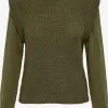 ONLY Basic Truien Trui Birch Dames Olijfgroen