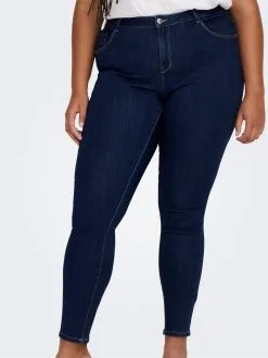 ONLY CARMAKOMA Jeans Skinny Jeans Thunder Dames Donkerblauw 12 ONLY CARMAKOMA Jeans Skinny Jeans Thunder Dames Donkerblauw -ONLY Elegant winkel 54948bca455e49cdd84d157d8165b9b4