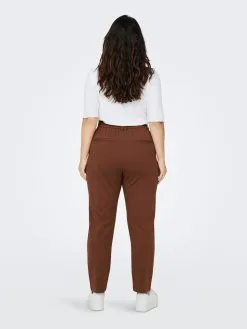 ONLY CARMAKOMA Pantalons Regular Broek Goldtrash Dames Roestrood -ONLY Elegant winkel 54c044a275a9f5a94be2f608d4471d69