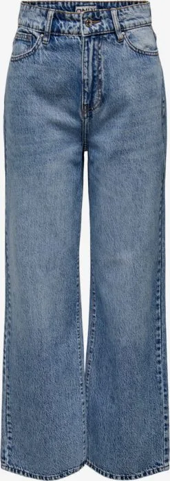 ONLY Wide Leg Wide Leg Jeans Dames Blauw