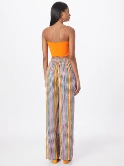 ONLY Pantalons Loosefit Broek ALMA Dames Geel -ONLY Elegant winkel 5547e9c8396ce38a9bbfb4d6c33ba3df