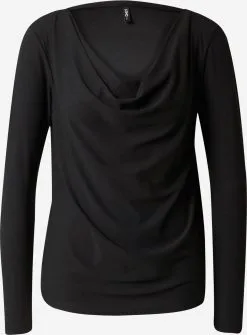 ONLY Longsleeves Shirt SANSA Dames Zwart