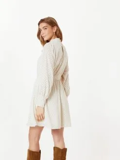 ONLY Mini Jurken Jurk EMMERY Dames Lichtgrijs -ONLY Elegant winkel 55d7c65a5bbfe677f70558f55bdaa4da