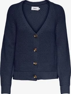 ONLY Vesten Gebreid Vest BELLA Dames Marine