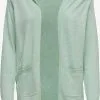 ONLY Vesten Gebreid Vest Lely Dames Pastelgroen