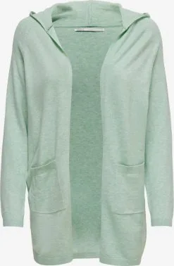 ONLY Vesten Gebreid Vest Lely Dames Pastelgroen