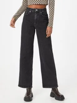 ONLY Wide Leg Wide Leg Jeans Dames Zwart -ONLY Elegant winkel 56156a219791734aa935ab0b2b607c8c