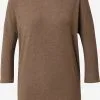 ONLY Shirts Met 3/4 Mouw Shirt GLAMOUR Dames Lichtbruin