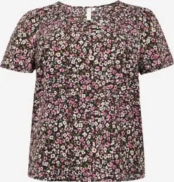 ONLY CARMAKOMA T-shirts Shirt LUX CELI Dames Zwart