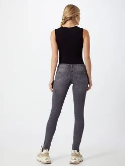 ONLY Jeans Skinny Jeans CORAL Dames Grijs -ONLY Elegant winkel 56e98e50583d5a78b49ebaadb016080e