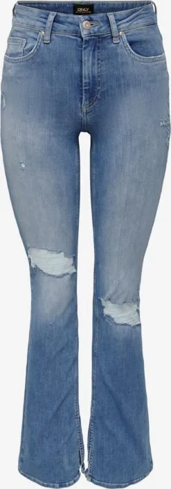 ONLY Bootcut Flared Jeans BLUSH Dames Lichtblauw