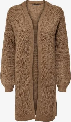 ONLY Vesten Gebreid Vest Matilda Dames Lichtbruin