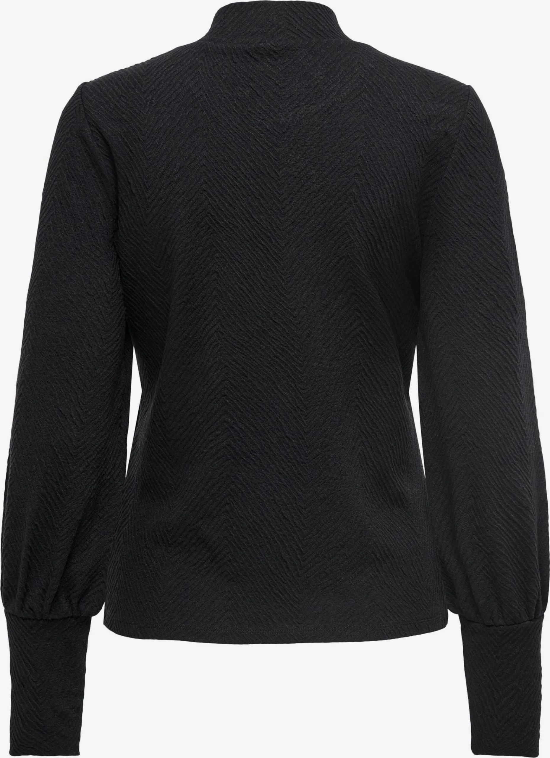 ONLY Longsleeves Shirt Nalia Dames Zwart 2 ONLY Longsleeves Shirt Nalia Dames Zwart - Afbeelding 2