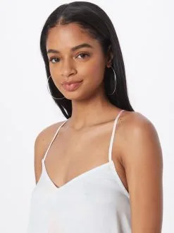 ONLY Midi Jurken Jurk TINA Dames Wit -ONLY Elegant winkel 58840b4901c0e9555cc4cf2f3fb6b937