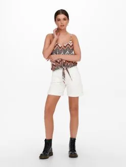 ONLY Denim Shorts Regular Jeans Troy Dames Wit -ONLY Elegant winkel 595677b6e0baeb8aac5173c4dc9d7b32