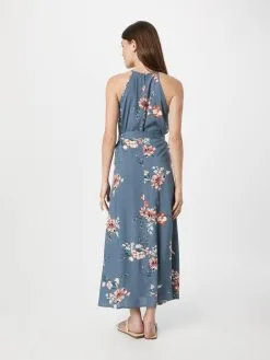 ONLY Maxi Jurken Jurk NOVA Dames Duifblauw -ONLY Elegant winkel 5a3f697e9ee4b0d31d3b25b9b953860f