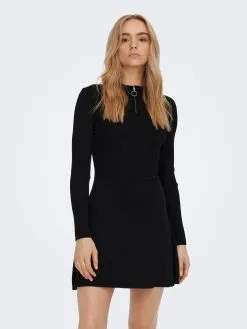 ONLY Mini Jurken Jurk Dee Hazel Dames Zwart -ONLY Elegant winkel 5a6704d723f9c83355fa739ccd56c9d5