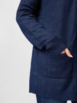 ONLY CARMAKOMA Vesten Gebreid Vest ESLY Dames Navy -ONLY Elegant winkel 5b110657d7d696188f9c9aad3f908777