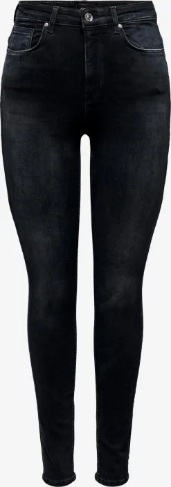 ONLY Jeans Skinny Jeans POSH Dames Zwart