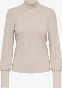 ONLY Longsleeves Shirt NALIA Dames Beige