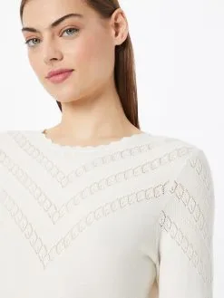 ONLY Fijngebreide Truien Trui Beate Life Dames Wit 6 ONLY Fijngebreide Truien Trui Beate Life Dames Wit -ONLY Elegant winkel 5c7bcc71317886a65a151eb0ee522c03