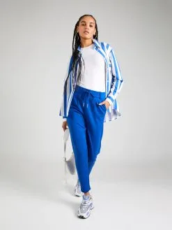 ONLY Bandplooibroeken Slimfit Bandplooibroek Dames Donkerblauw -ONLY Elegant winkel 5caa1a2ad1c1e384ab3f7a408d6d2e58