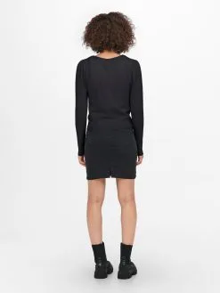 ONLY Vesten Gebreid Vest LELY SWEETHEART Dames Zwart -ONLY Elegant winkel 5d34a56ef60be45041124c0eaca49eee