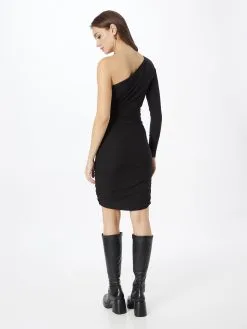 ONLY Jerseyjurken Jurk SANSA Dames Zwart -ONLY Elegant winkel 5e0fa52923c2316634180bd1eabf7ef2