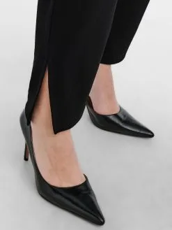 ONLY CARMAKOMA Bandplooibroeken Wide Leg Bandplooibroek Betty Dames Zwart -ONLY Elegant winkel 5e49e30bbfe8b41ca872242e8689d09b