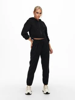 ONLY Pantalons Tapered Broek Karoi Dames Zwart -ONLY Elegant winkel 5e77821b554de7bac9a6c7884cbe5da9