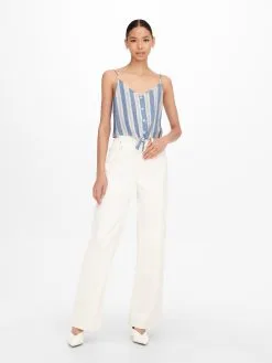 ONLY Crop Tops Top Caro Dames Smoky Blue -ONLY Elegant winkel 5e85f0b6e29c8060b59e7635436efc13