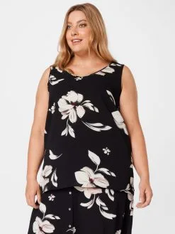 ONLY CARMAKOMA Blouse Tops Blouse Luxdazz Dames Zwart -ONLY Elegant winkel 5e86c74b13b93741315f2efac6ae184a