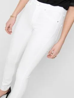 ONLY Jeans Skinny Jeans Blush Dames Wit -ONLY Elegant winkel 5e8c06d090fa3cf03208d69dd8551009