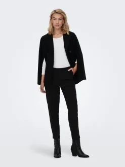 ONLY Pantalons Regular Broek ASTRID Dames Zwart -ONLY Elegant winkel 5fae3507633c41b5cc9cfbc1d82f5e25