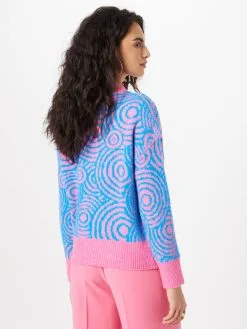 ONLY Fijngebreide Truien Trui SNOORIE Dames Pink -ONLY Elegant winkel 6057e363040eacdc9f2d312f05801d9a