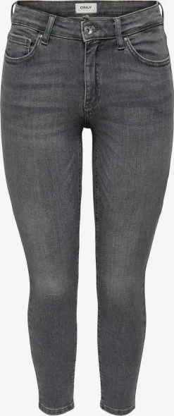 ONLY Jeans Skinny Jeans LEILA Dames Grijs