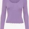 ONLY Fijngebreide Truien Trui Dee Dames Lila